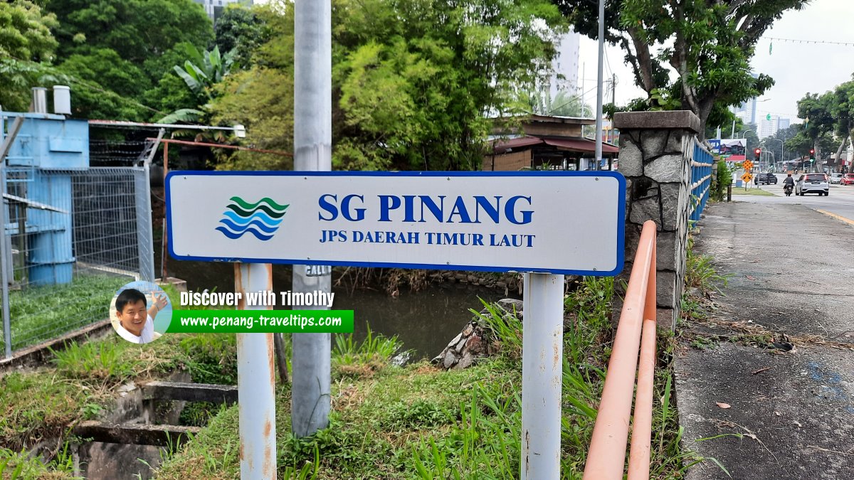 Sungai Pinang signboard