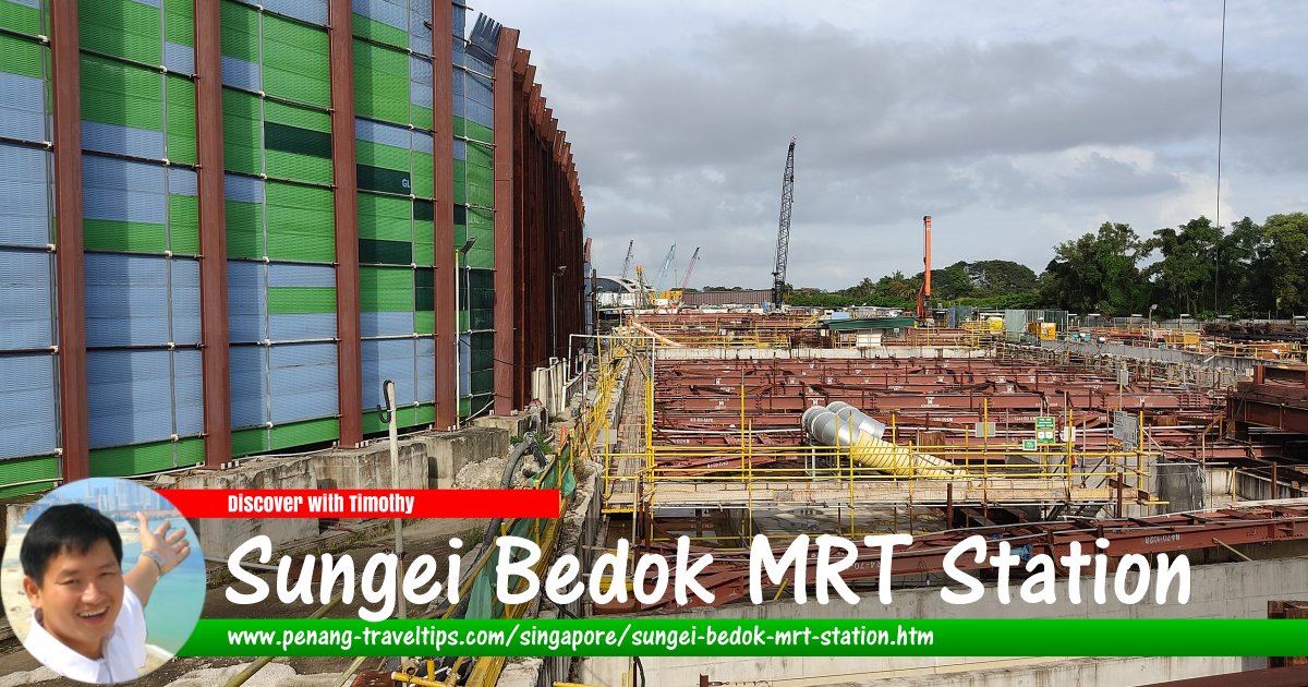 Sungei Bedok MRT Station, Singapore