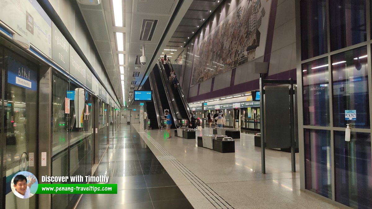 Tampines East MRT Station, Singapore