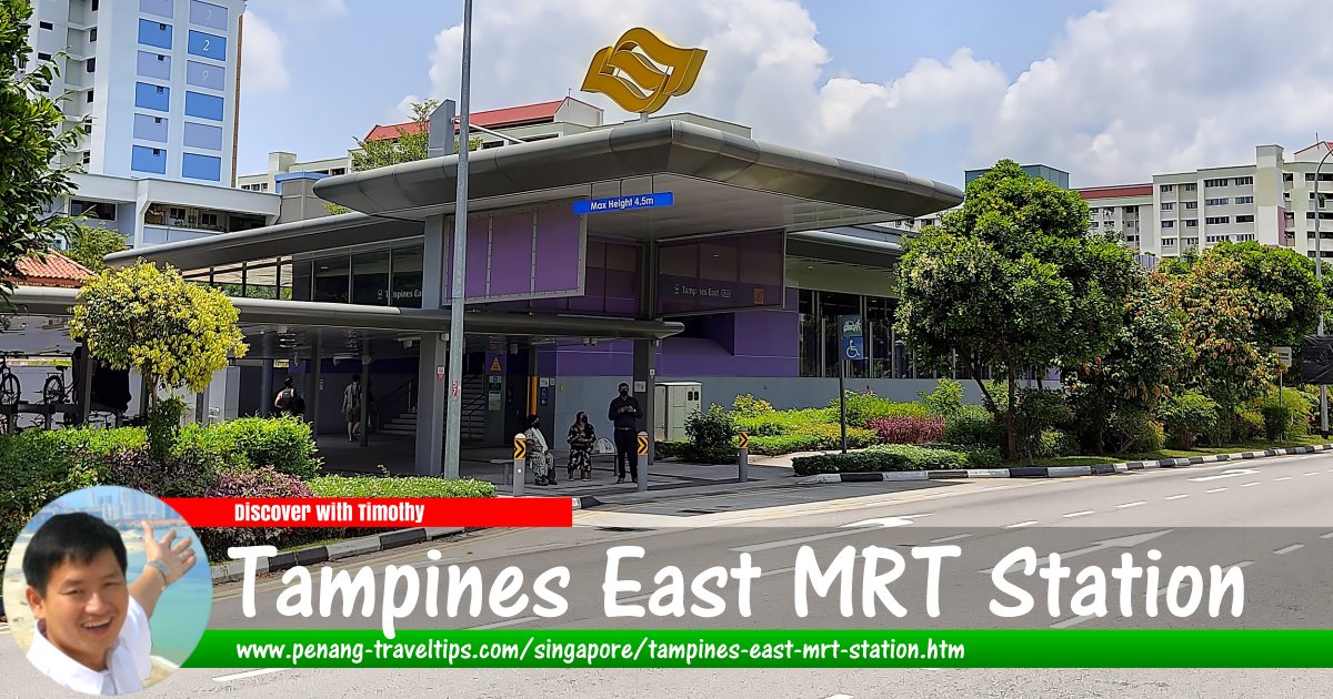 Tampines East MRT Station, Singapore