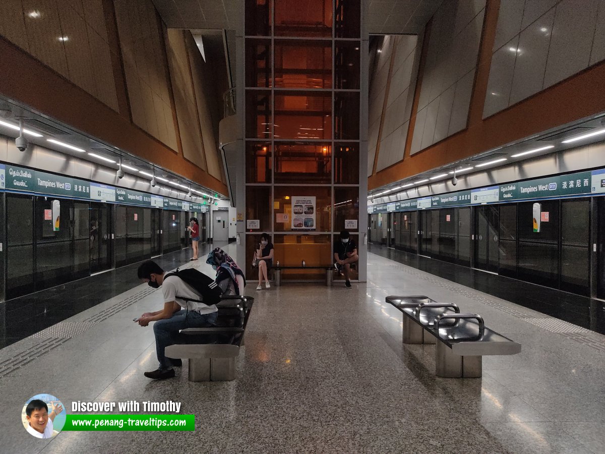 Tampines West MRT Station, Singapore