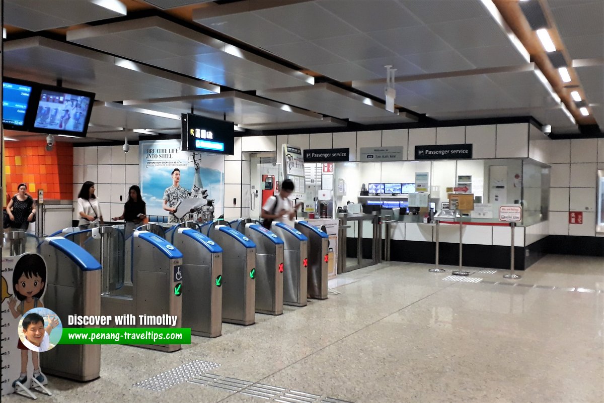 Tan Kah Kee MRT Station, Singapore