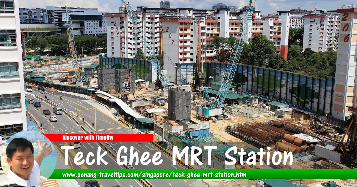 Teck Ghee MRT Station, Singapore