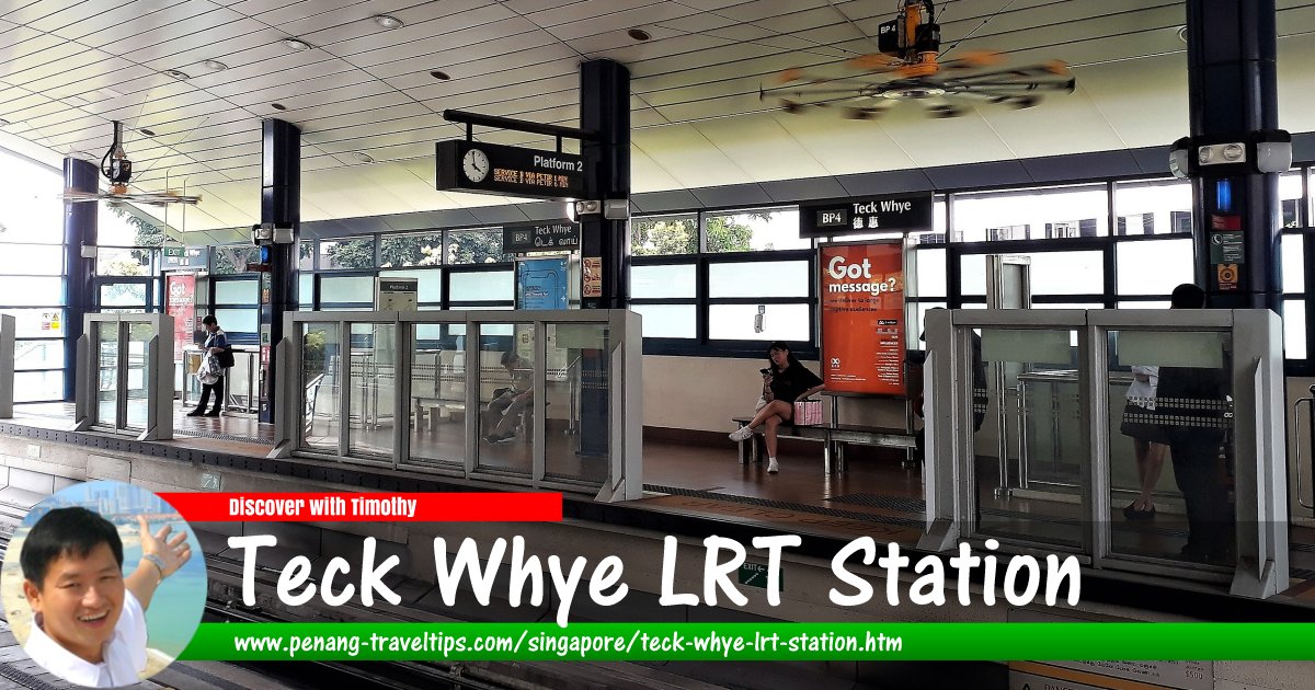 Teck Whye LRT Station, Singapore