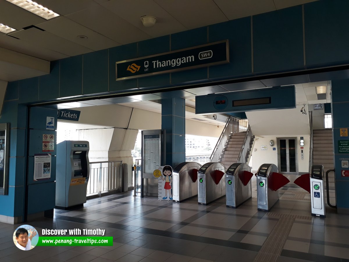 Thanggam LRT Station, Singapore