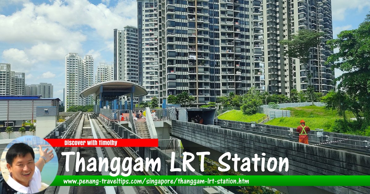 Thanggam LRT Station, Singapore