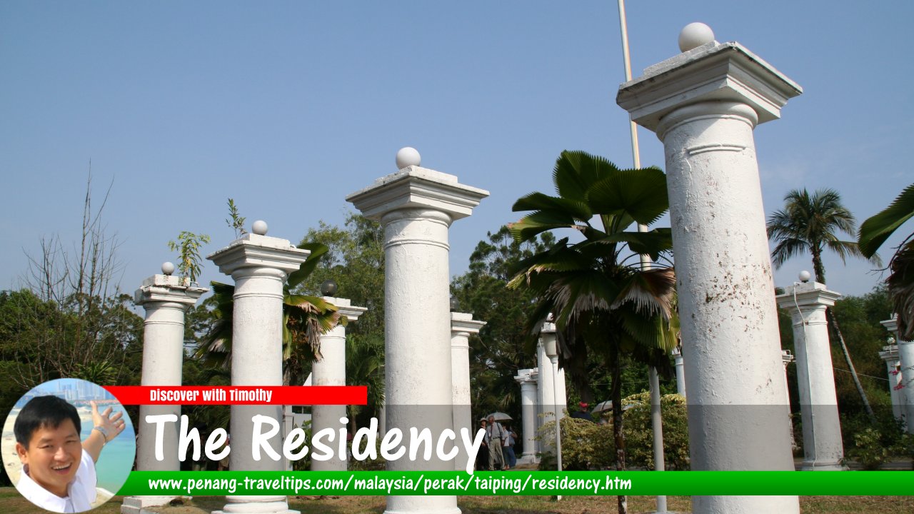 Ruins of The Residency in Taiping