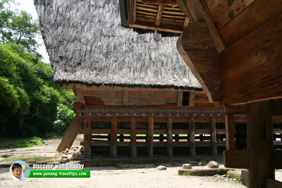 Traditional Batak houses