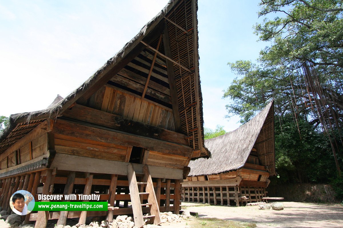 Traditional Batak houses
