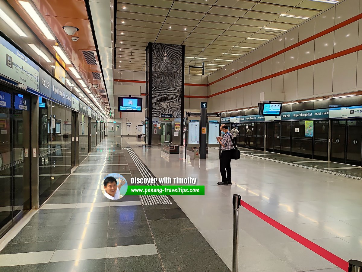 Upper Changi MRT Station, Singapore