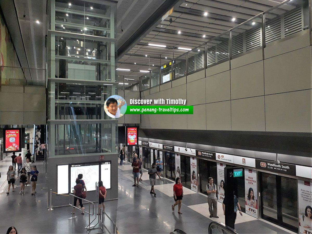 Woodlands South MRT Station, Singapore