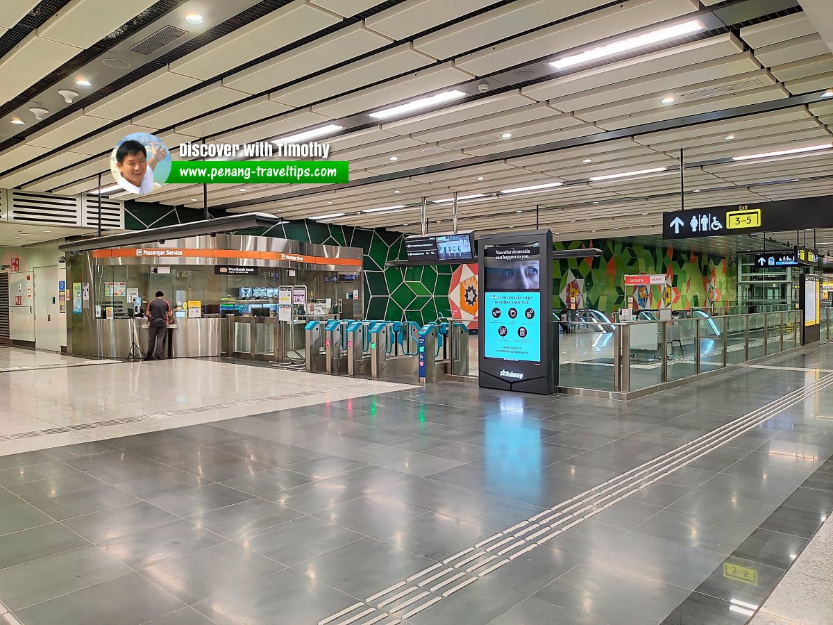 Woodlands South MRT Station, Singapore