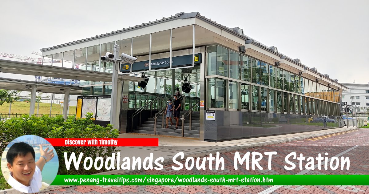 Woodlands South MRT Station, Singapore