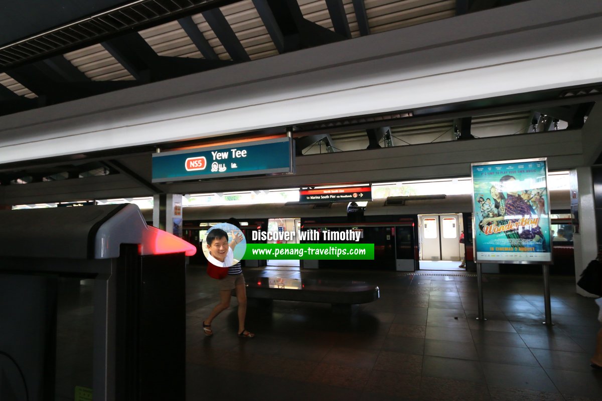 Yew Tee MRT Station, Singapore