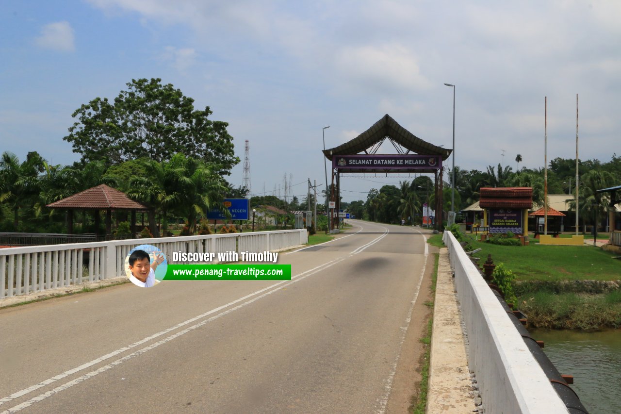 Arriving in Melaka