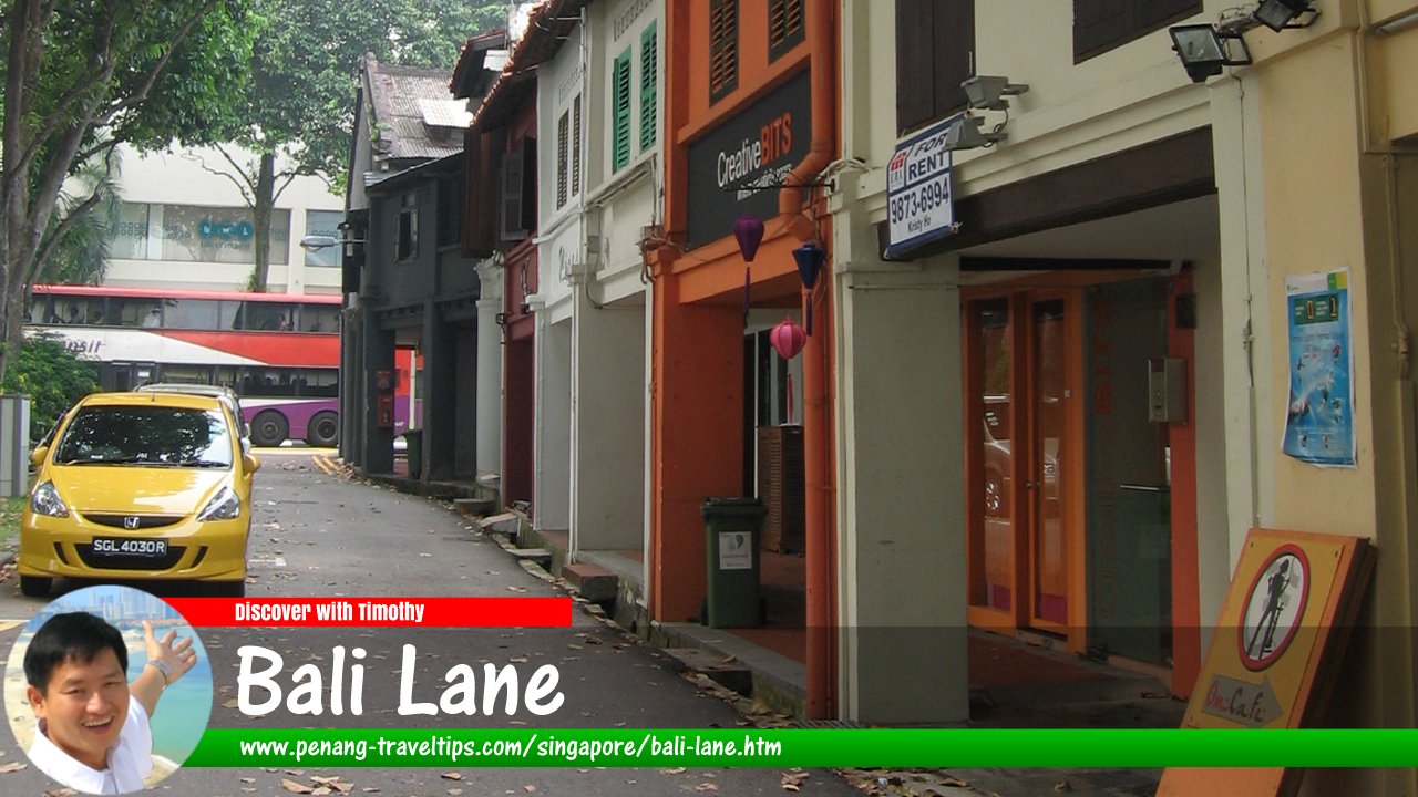Bali Lane, Singapore