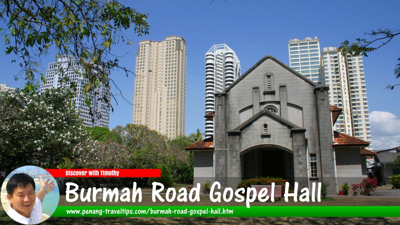 Burmah Road Gospel Hall, George Town, Penang
