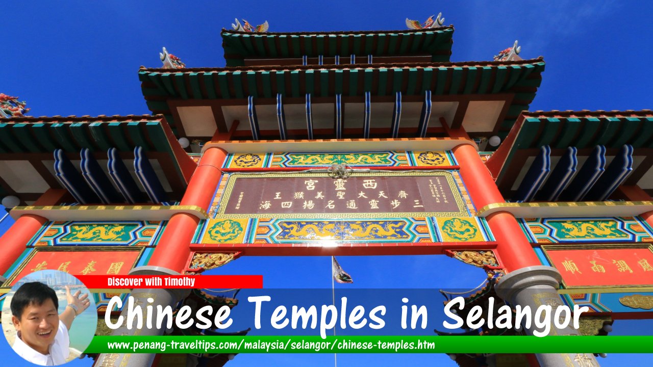 Chinese temples in Selangor