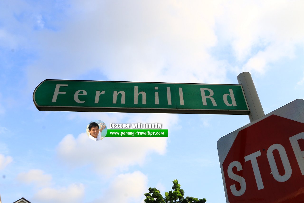 Fernhill Road roadsign