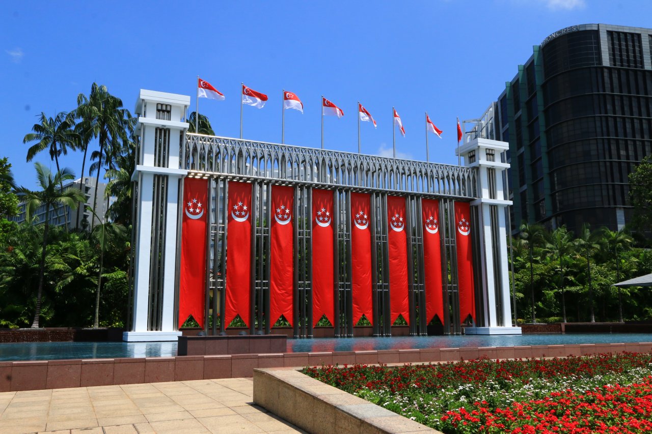 Festival Arch, Istana Park, Singapore
