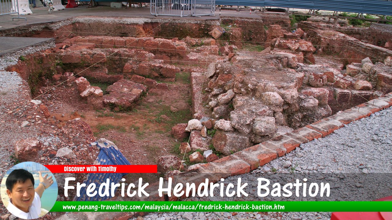 Fredrick Hendrick Bastion excavation