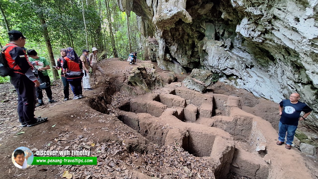 Gua Teluk Kelawar, Lenggong