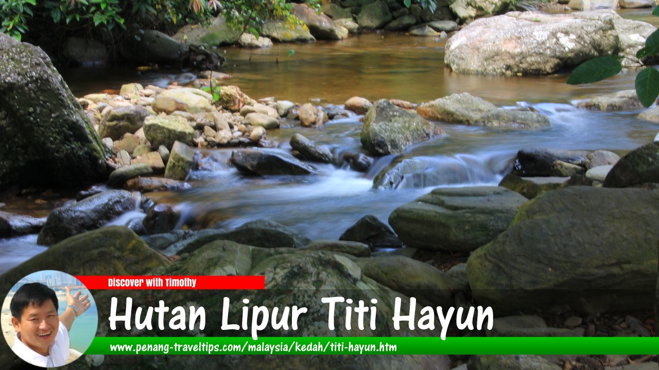 Hutan Lipur Titi Hayun, Kedah