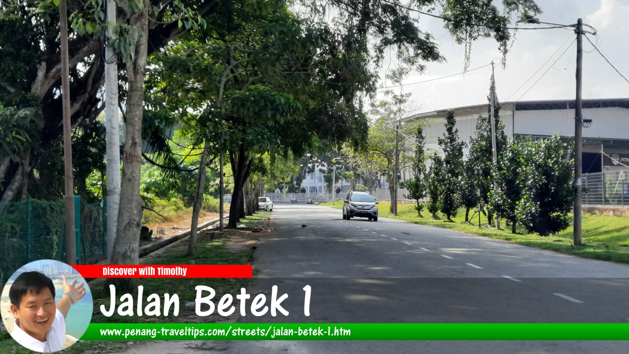 Jalan Betek 1, Bukit Mertajam