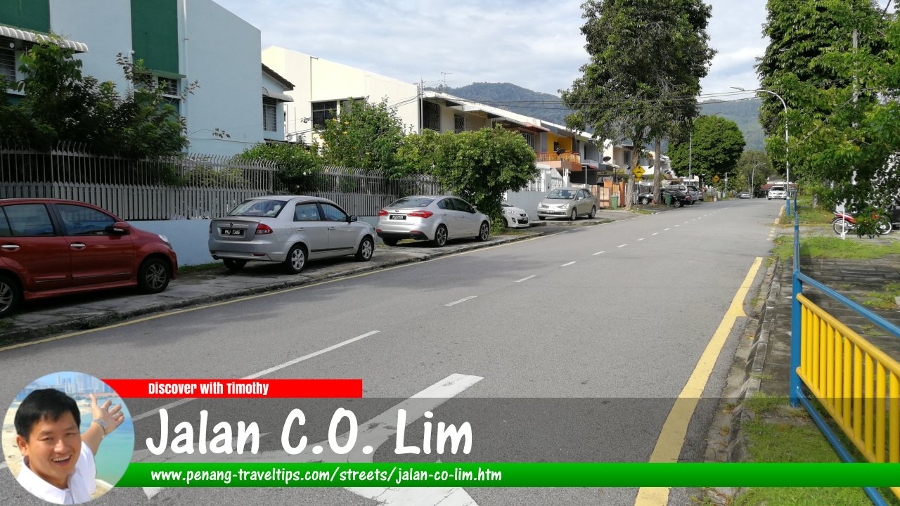 Jalan C.O. Lim, Pulau Tikus, Penang