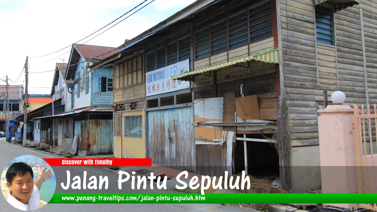 Jalan Pintu Sepuluh, Nibong Tebal