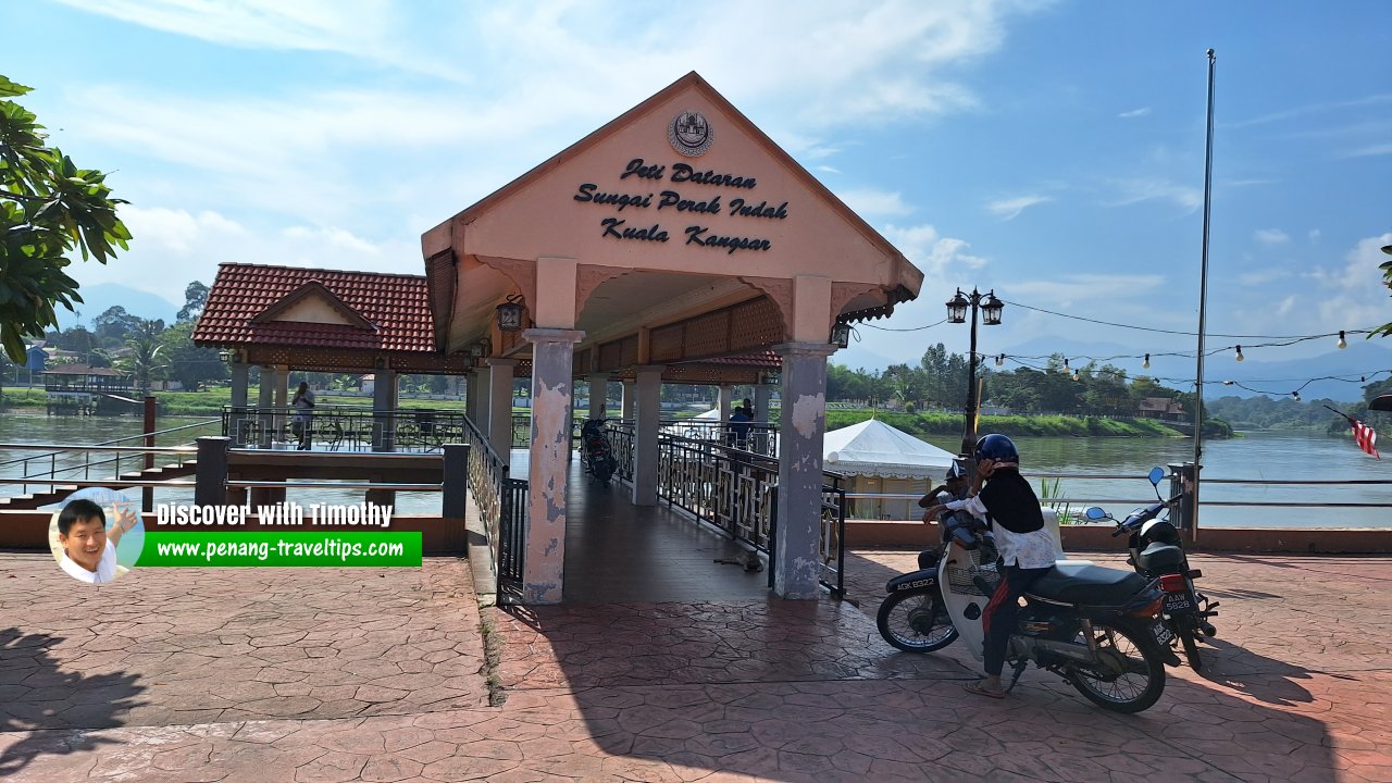 Jeti Dataran Sungai Perak Indah, Kuala Kangsar