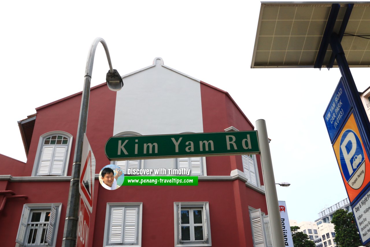 Kim Yam Road roadsign