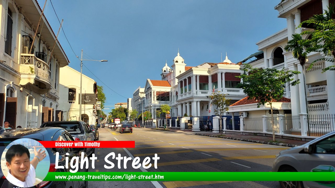 Light Street (Lebuh Light), George Town, Penang