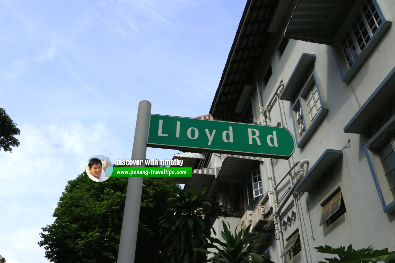 Lloyd Road roadsign