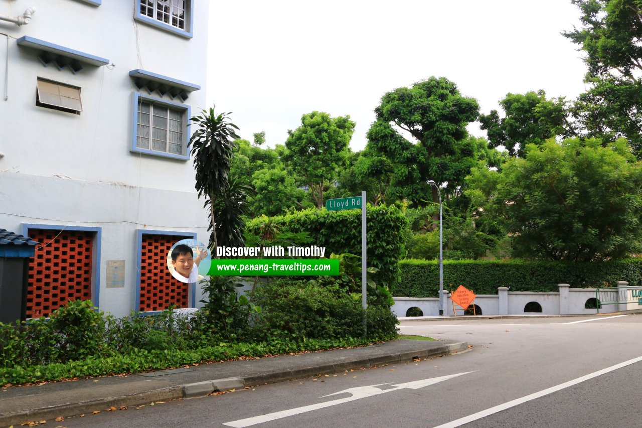 Lloyd Road roadsign