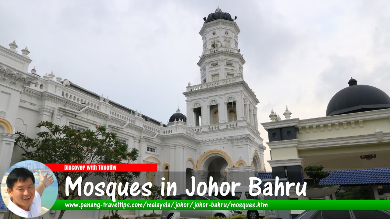 Mosques in Johor Bahru