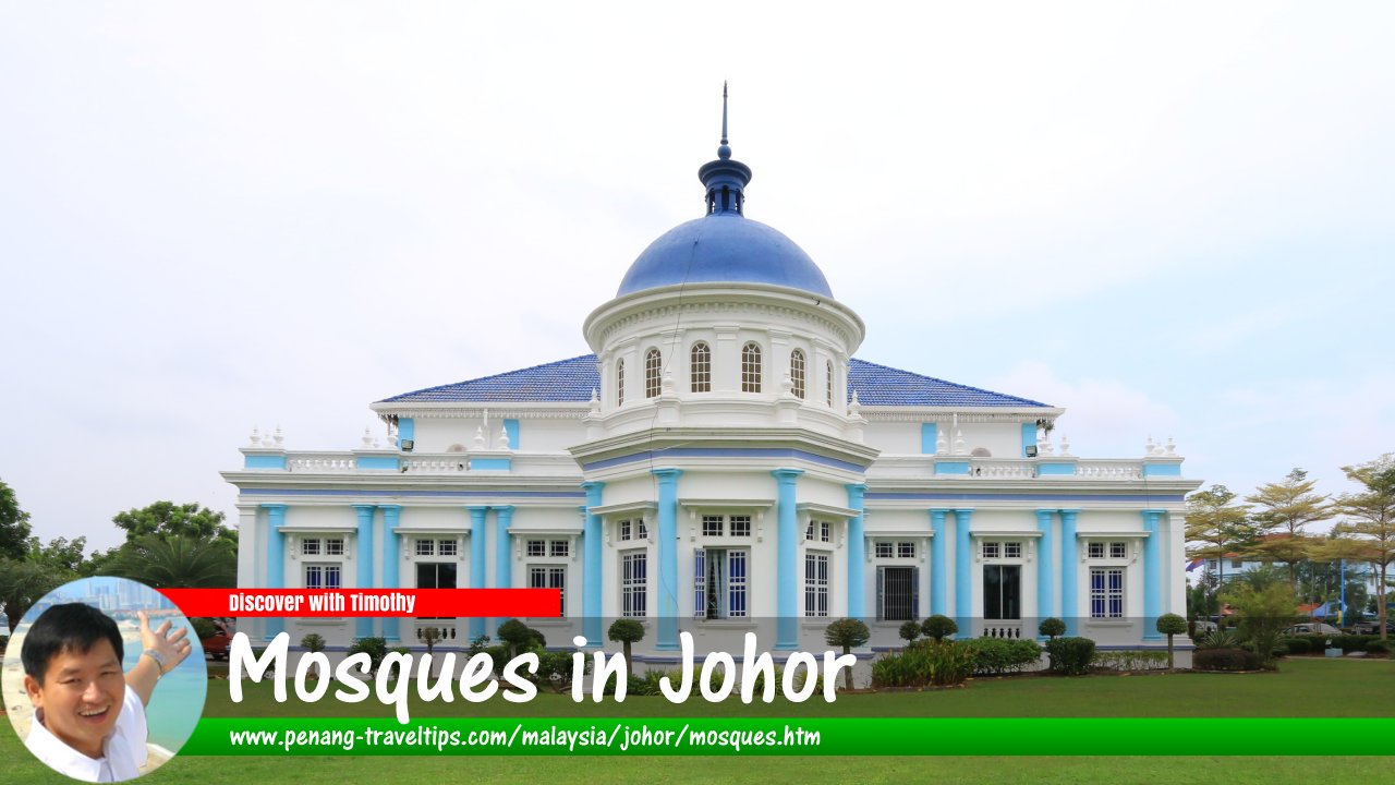 Mosques in Johor