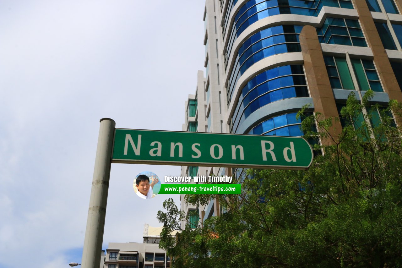 Nanson Road roadsign