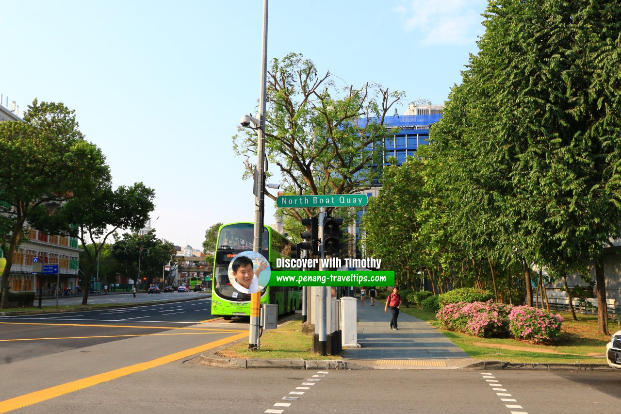 North Boat Quay roadsign