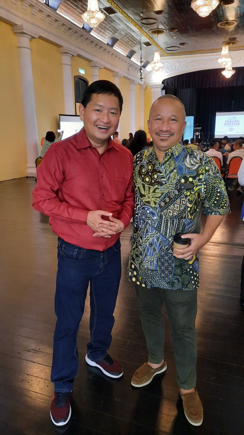 With Joe Sidek