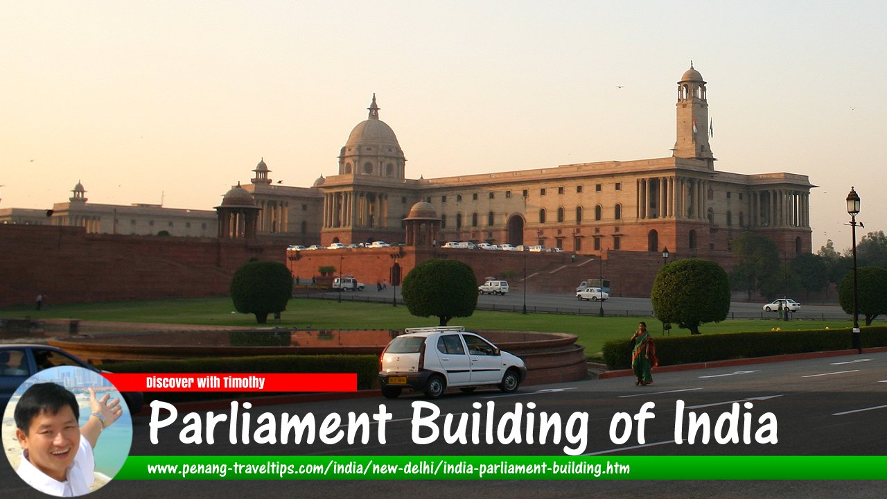 Parliament Building of India, New Delhi