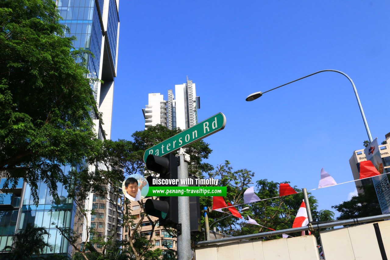 Paterson Road roadsign