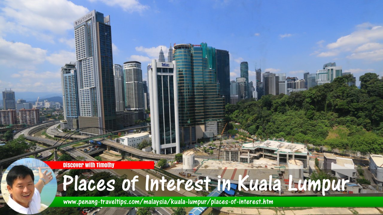 Places on Interest in Kuala Lumpur