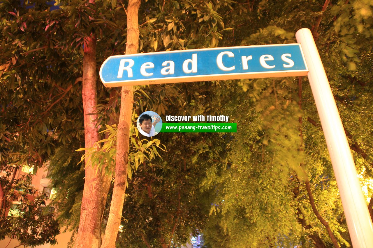 Read Crescent roadsign