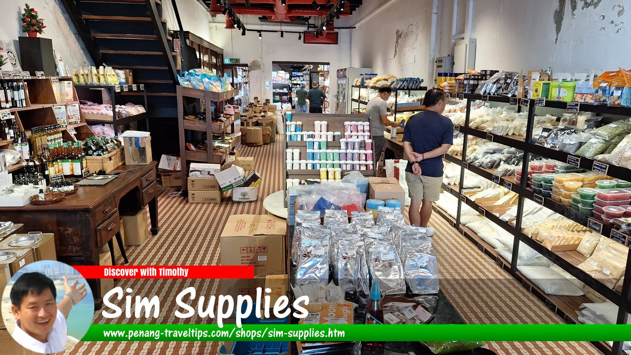 Sim Supplies, Carnarvon Street, Penang