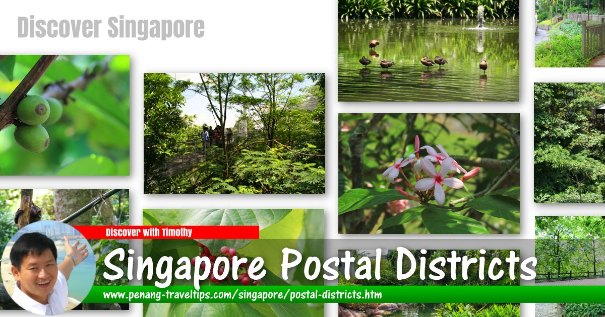 Singapore Postal Districts