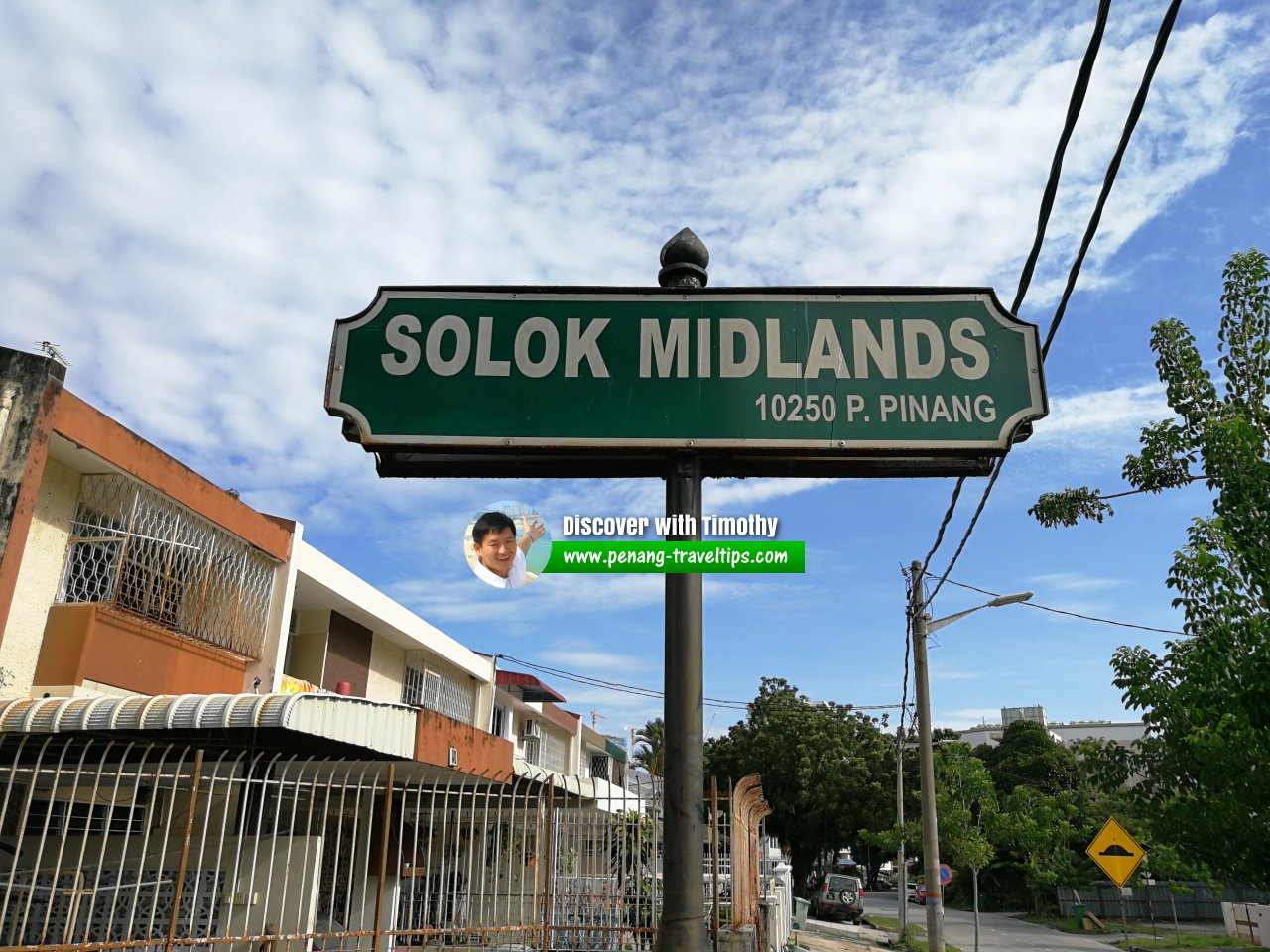 Solok Midlands roadsign