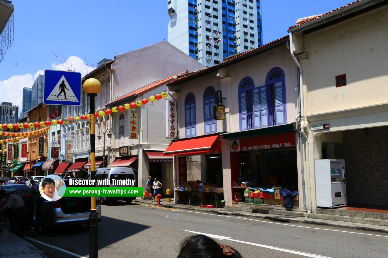 Temple Street, Singapore