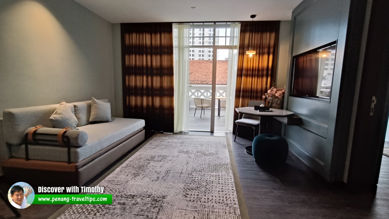 Living Room, Honeymoon Suite, The George Hotel