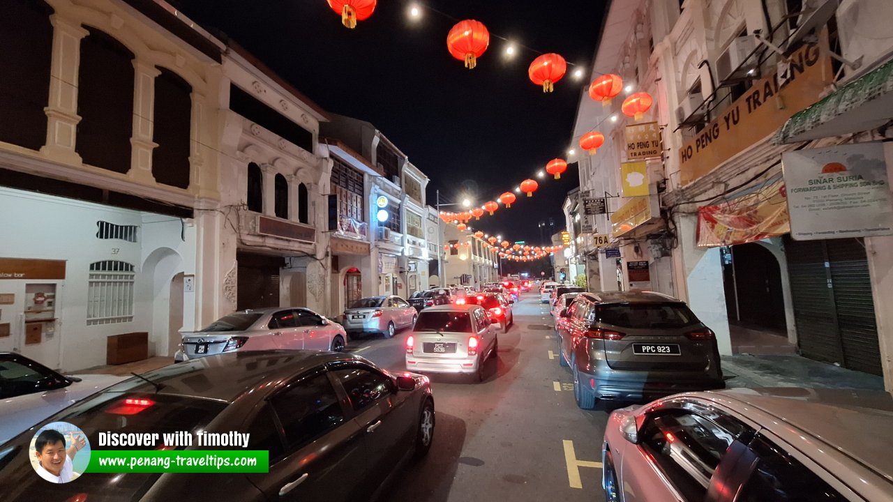 Church Street on Chinese New Year Eve